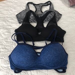 Victoria’s Secret pink sports bra bundle
